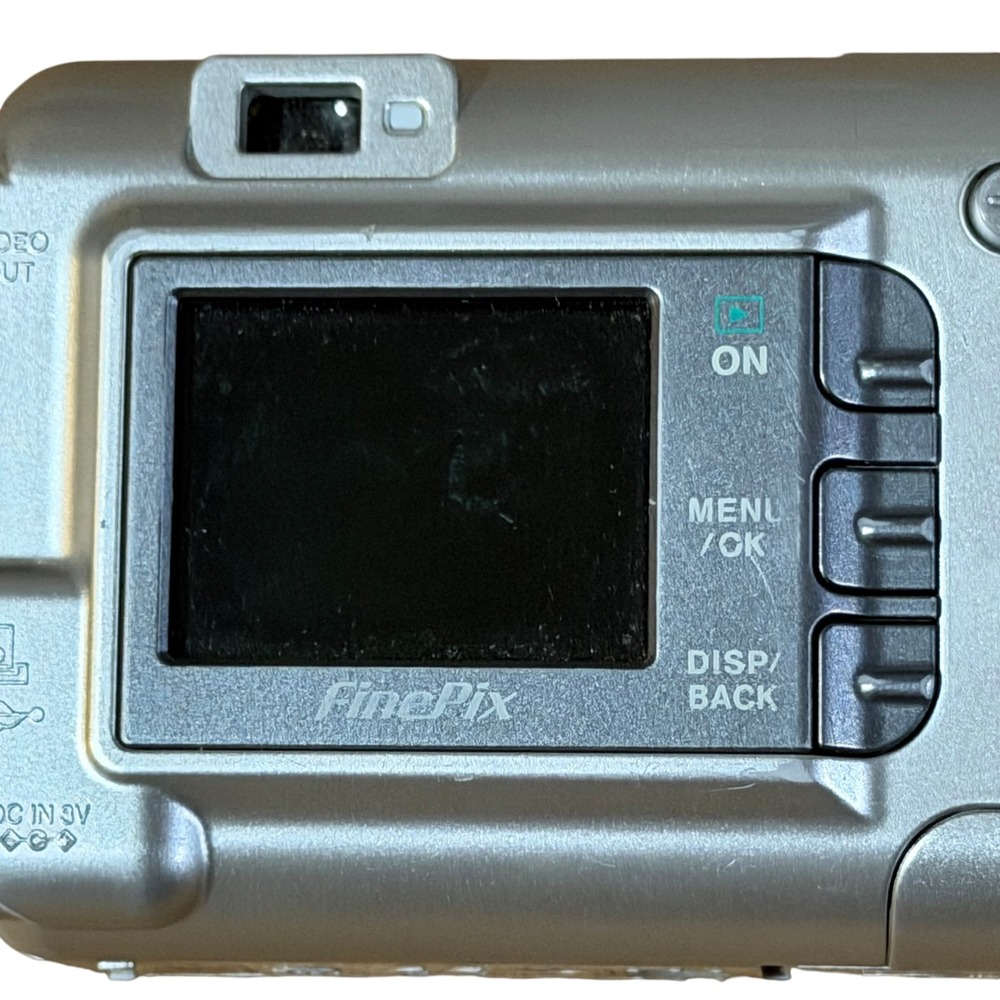 Fujifilm FinePix A330 Silver 3.2MP Digital Camera 3x Optical Zoom Y2K Vintage - Picture 6 of 8